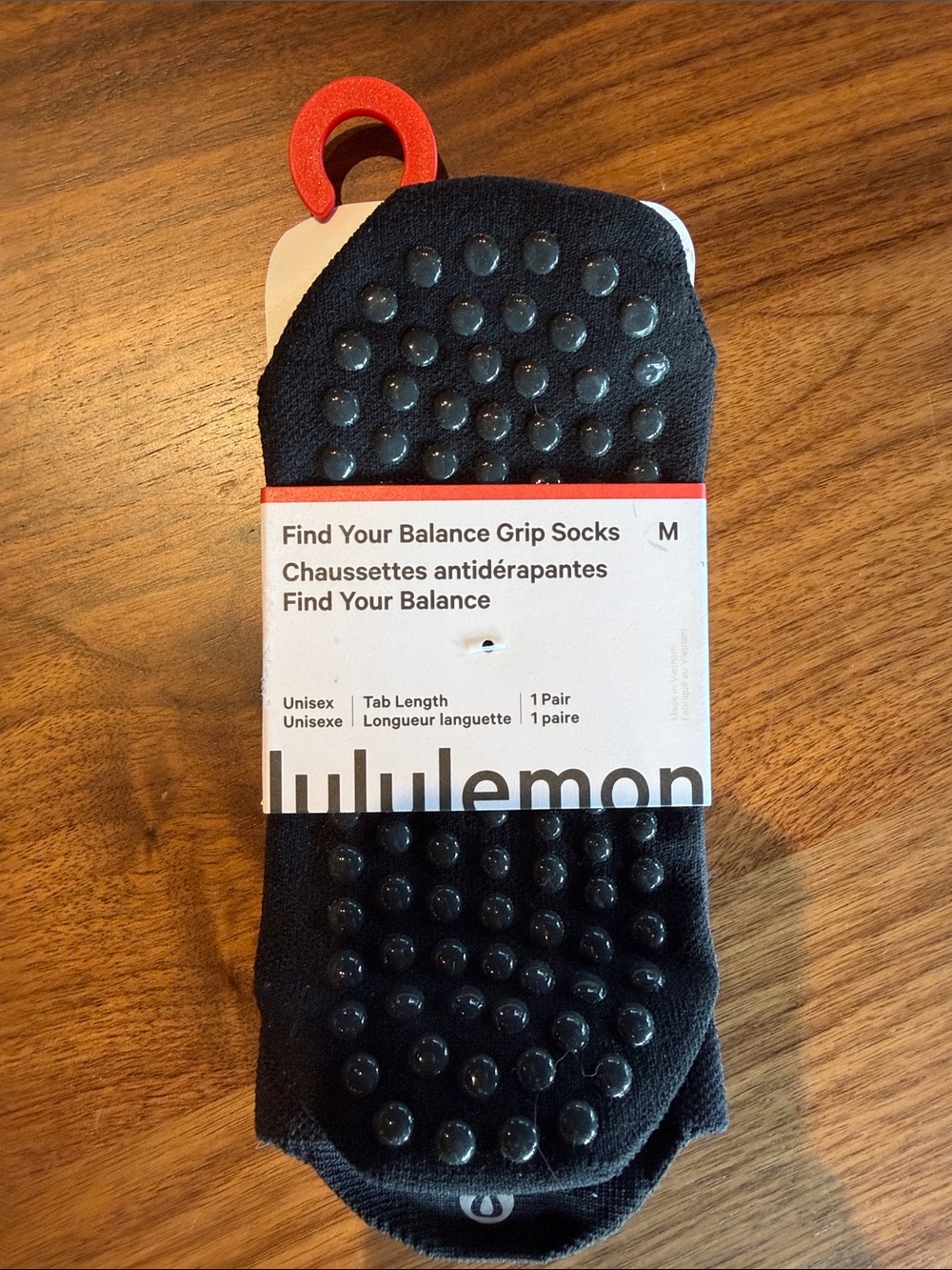 lululemon athletica Find Your Balance Grip Socks - Black Size (M)